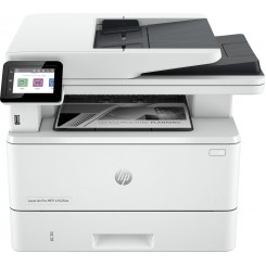 HP Laserjet Pro Mfp 4102Dw printer, mustvalge, printer väikesele keskmisele ettevõttele, printimine, kopeerimine, skannimine, traadita ühendus; Instant Ink Sobilik; Prindi telefonist või tahvelarvutist; Automaatne dokumendisöötur