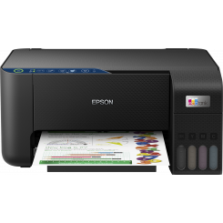 Epsoni multifunktsionaalsed printerid EcoTank L3271 Inkjet Color A4 Wi-Fi Must