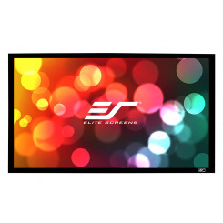 Elite ekraanid SableFrame Series ER100WH1 diagonaal 100 tolli 16:9 Vaadatav ekraani laius (L) 221 cm Must