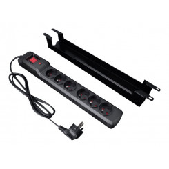 ARMAC Surge protector rack 19i 6xFR 1.5m