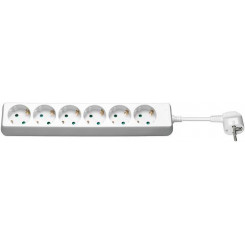 Goobay 38840 power extension 5 m 6 AC outlet(s) Indoor / outdoor White