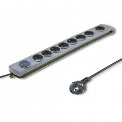 Qoltec 50167 surge protector Grey 8 AC outlet(s) 230 V 1.8 m