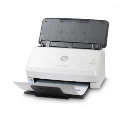 Сканер HP ScanJet Pro 2000 s2 — цветной формат A4, 600 точек на дюйм, сканирование с полистовой подачей, устройство автоматической подачи документов, автоматическая двусторонняя печать, 35 страниц в минуту, 3500 страниц в день