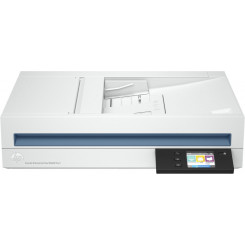 Планшетный сканер HP Scanjet Enterprise Flow N6600 Fnw1 с автоматической подачей документов, 1200 x 1200 точек на дюйм, A4, белый