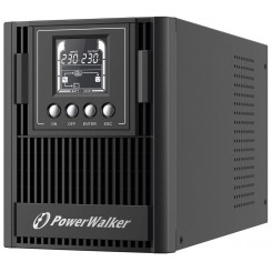 PowerWalker 1 кВА, 900 Вт, 80–300 В, 40/70 В Гц, 140x329x191 мм, 14,5 кг, Черный