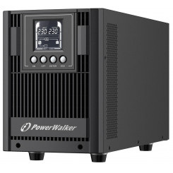 PowerWalker 2 кВА, 1,8 кВт, 80–300 В, 40/70 ВГц, 151x390x225 мм, 17,14 кг, Черный