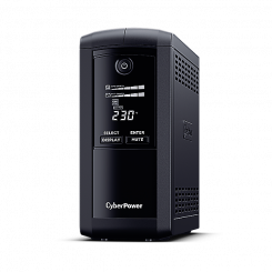 CyberPoweri varu-UPS-süsteemid VP1000ELCD 1000 VA 550 W
