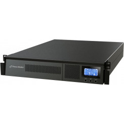 PowerWalker 2U, 1000 ВА/800 Вт, 3 x 12 В/7 Ач, USB и RS232, 8 x IEC, RJ11/RJ45 (вход/выход), 18,4 кг, черный