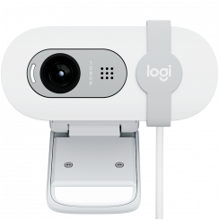 LOGITECH Brio 100 Full HD Webcam - OFF-WHITE - USB-C