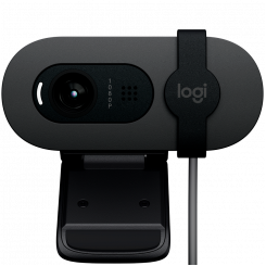LOGITECH Brio 100 Full HD Webcam - GRAPHITE - USB-C