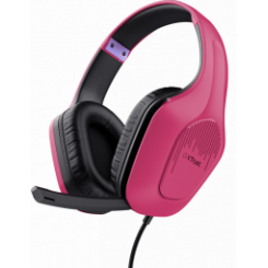 Headphones Trust GXT 415P Zerox Pink