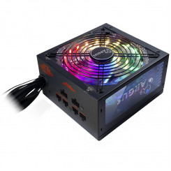 Power Supply INTER-TECH Argus RGB 750W CM, 80PLUS Gold, 140mm fan with 21 ultra bright LEDs, Switchable illumination, Acrylic glass side panel, active PFC, 4xPCI-e, OPP/OVP/SCP protection, semi-modular Cable management (Rev 2)