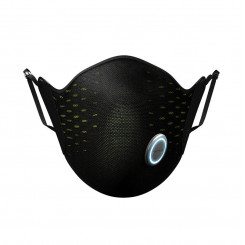 SMART AirPop Active anti-smog mask black/yellow