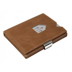 EXENTRI EX 007 wallet / card case / travel document holder Sand Genuine leather