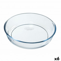 Форма для духовки Pyrex Classic Vidrio круглая прозрачная 6 шт. 26 x 26 x 6 см