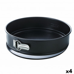 Пружинная форма для сковороды Pyrex Magic Circular, черная, 20 см, металл, 4 шт.