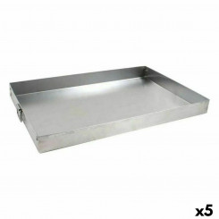 Square Form VR Silver Aluminum 42 x 28.5 x 3.5 cm (5 Units)