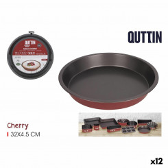 Форма для запекания Quttin Cherry Углеродистая сталь 32 x 32 x 5 см (12 шт.)