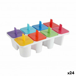 Ice cream mold Privilege Multicolor 18.5 x 10.5 x 7 cm (24 Units)