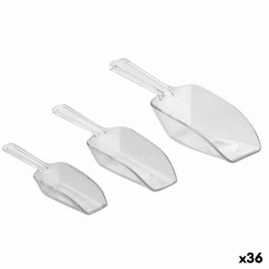 Measuring spoons Set Quttin 3 Pieces, parts Plastic (36 Units)