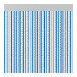 Curtain Acudam Brescia Doors Blue Exterior (90 x 210 cm)