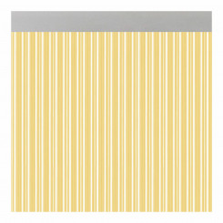 Curtain Acudam Ferrara Doors Transparent Exterior Yellow (90 x 210 cm)