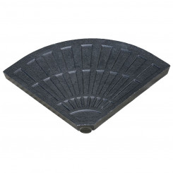 Base for beach umbrella 48 x 48 x 7,5 cm Black Polyethylene