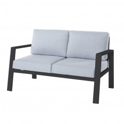 2-Seater Sofa Thais 132,20 x 74,80 x 73,30 cm Aluminium