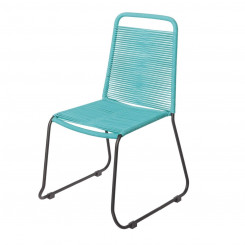Garden chair Antea 57 x 61 x 90 cm Turquoise Rope