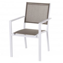 Садовый стул Thais 55,2 x 60,4 x 86 см Taupe Aluminium White