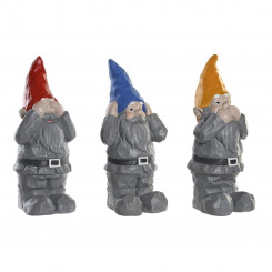 Decorative Figure DKD Home Decor Gnome Magnesium (25 x 18,3 x 48,2 cm) (3 Units)