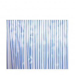 Curtain EDM 90 x 210 cm Blue polypropylene