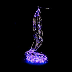 Венок из светодиодных фонарей 2 м Фиолетовый