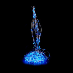 Венок из светодиодных фонарей 2 м Синий