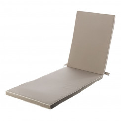 Cushion for lounger 190 x 55 x 4 cm Taupe