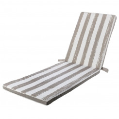 Cushion for lounger 190 x 55 x 4 cm Grey