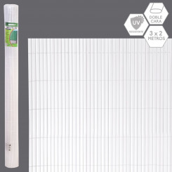 Wattle White PVC 1 x 300 x 200 cm