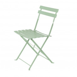 Garden chair Sira Light Green Steel 41 x 46 x 80 cm (2 Units)