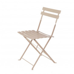 Garden chair Sira Taupe Steel 41 x 46 x 80 cm (2 Units)