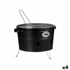 Barbecue Portable Iron Zinc 35 x 21 x 42 cm (4 Units)