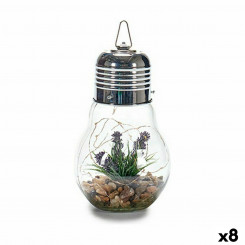 Lantern Garlands Light bulb Lavendar Crystal (8 Units)