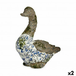 Decorative Garden Figure Duck Polyresin 17 x 42 x 40 cm (2 Units)