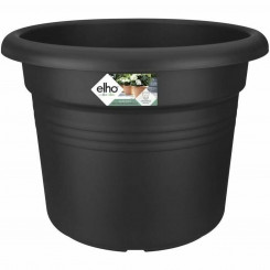 Plant pot Elho   Black Circular Plastic Ø 45 cm