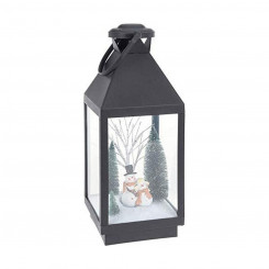Lantern Nativity figure Black Multicolour Metal (3 Units)