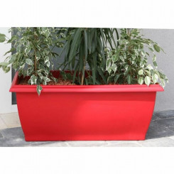 Plant pot Riviera Red Plastic Rectangular 80 x 40 cm 80 x 40 x 32 cm