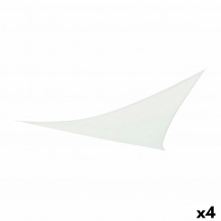 Markiis Aktive kolmnurkne 360 x 0,5 x 360 cm polüestervalge (4 ühikut)