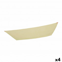 Awning Aktive Triangular 200 x 0,5 x 300 cm Polyester Cream (4 Units)