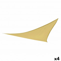 Тент Aktive Triangular 500 x 500 см Полиэстер Кремовый (4 шт.)