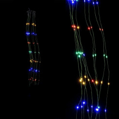 Венок из светодиодных фонарей Разноцветный 5 Вт Рождественский