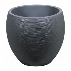 Plant pot EDA Graphit Circular Plastic Dark grey (Ø 50 x 45 cm)